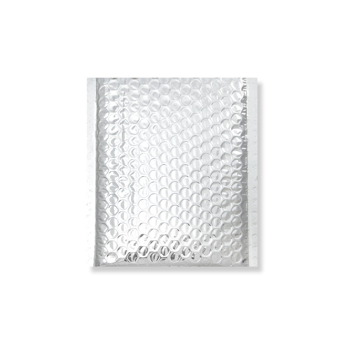 180x140 Argento Metallizzato Gloss Foil Bubble Bag 