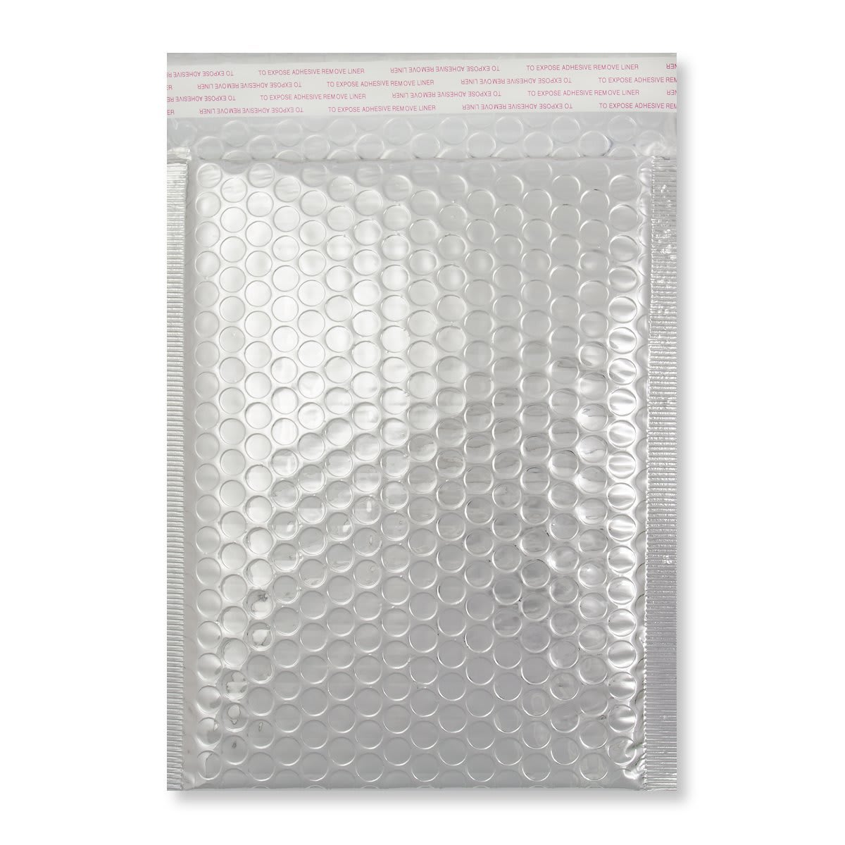 C5 + Gloss Foil Silver Metallic Padded Bubble Bags (250 x 180mm)