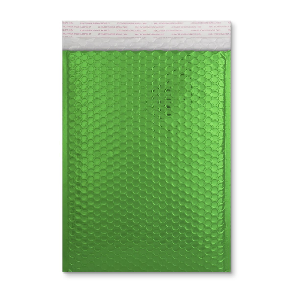 C4 Gloss Foil Green Metallic Padded Bubble Bags (324 x 230mm)