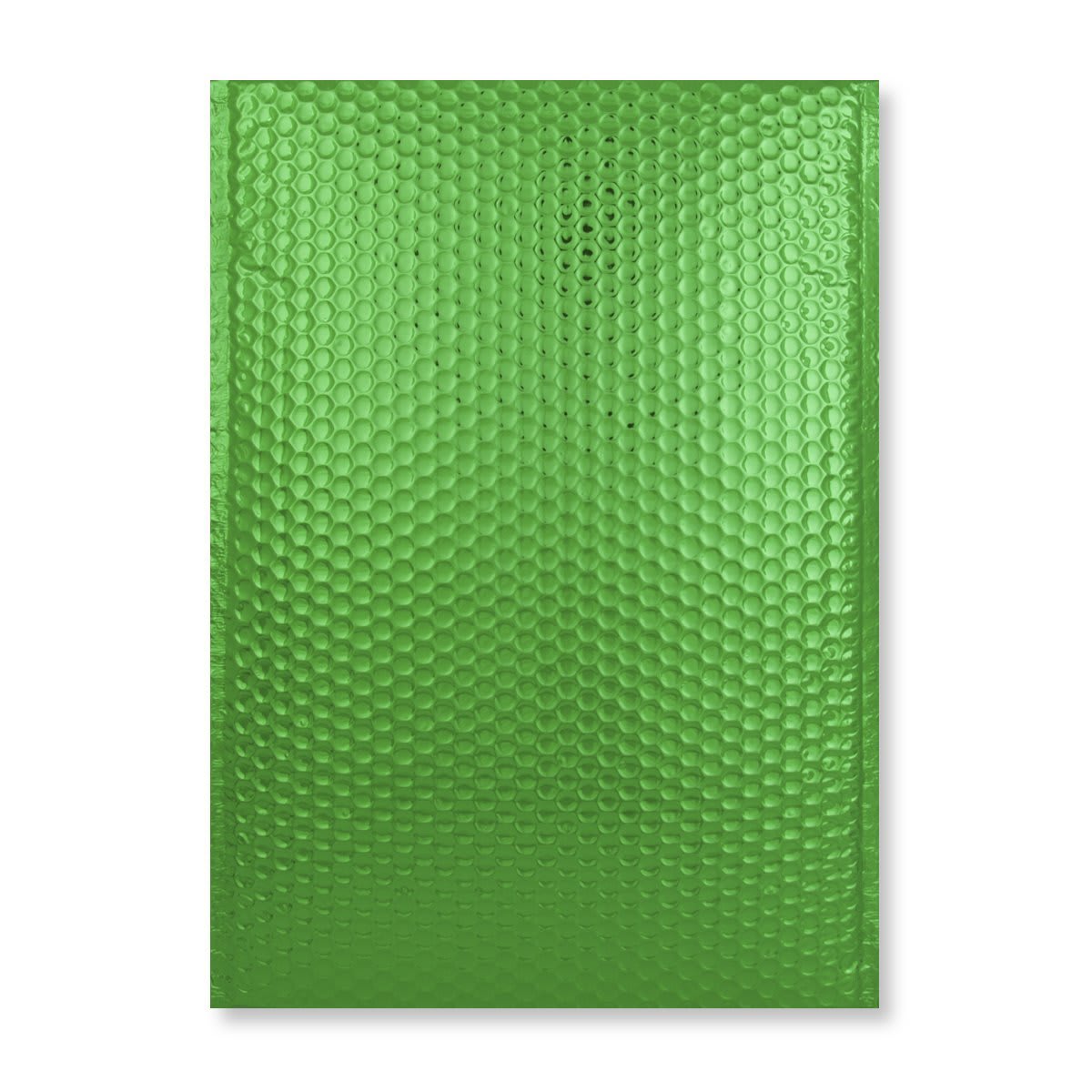 C3 Gloss Foil Green Metallic Padded Bubble Bags (450 x 320mm)