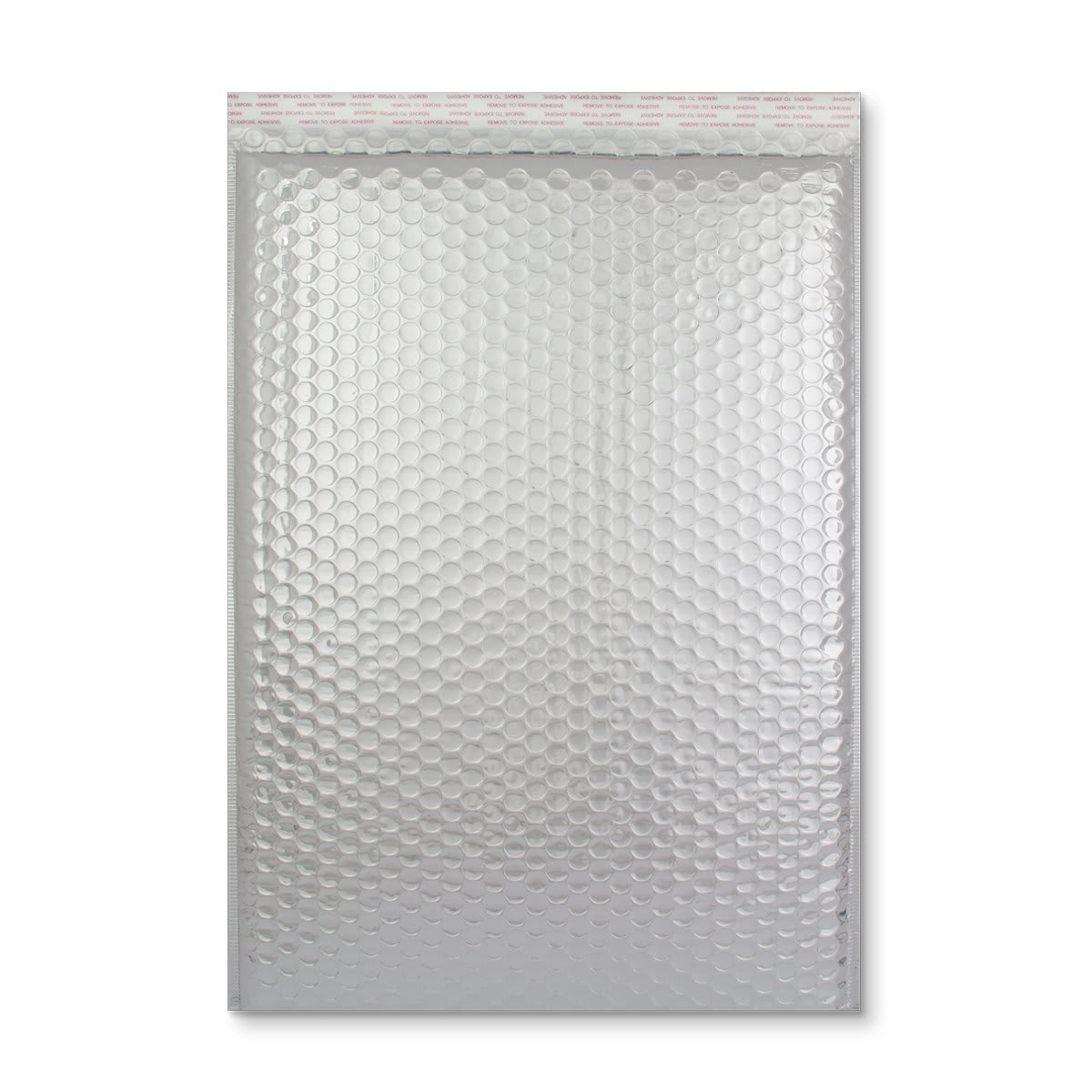 C3 Gloss Foil Silver Metallic Padded Bubble Bags (450 x 320mm)