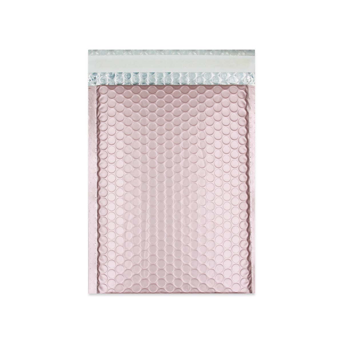 Rose Matt Metallic Padded Bubble Bags — Matt Metallic Padded Bags