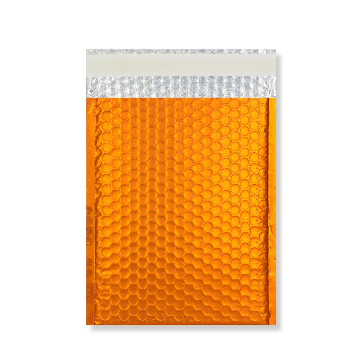 Orange Matt Metallic Padded Bubble Bags — Matt Metallic Padded Bags