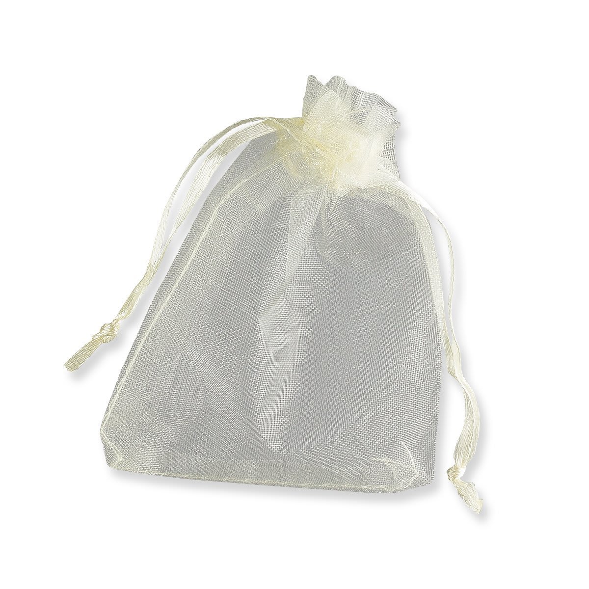 Mandala Crafts 200 Sheer Organza Bags for Wedding Party Favor Bags - Small Mesh Bags Drawstring Pouch Sachet Bags Jewelry Bags for Small Business –