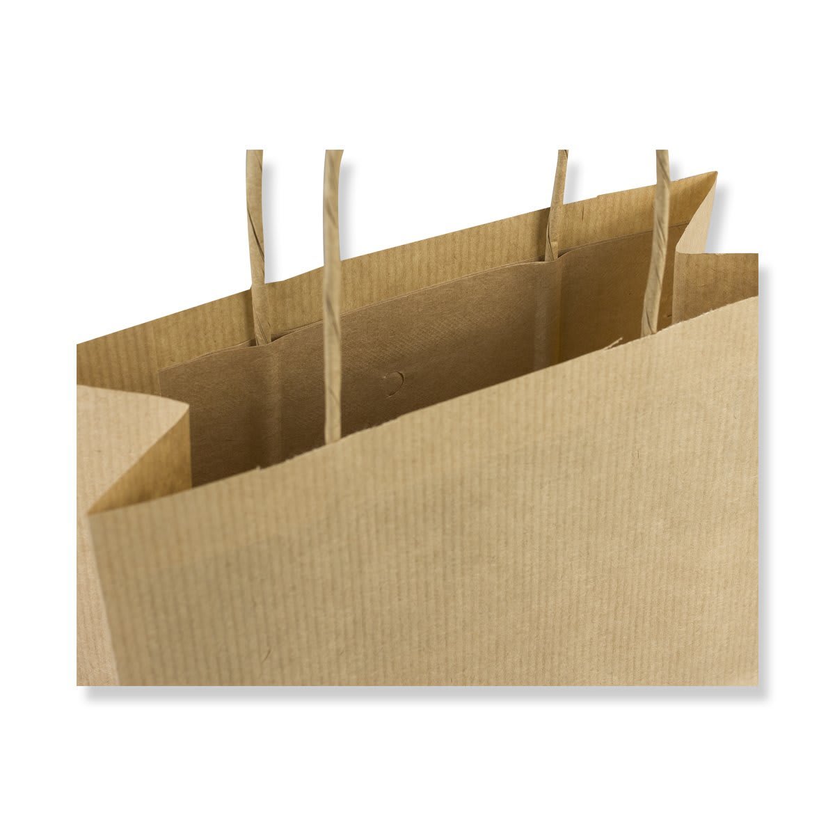 Strung Brown Kraft Paper Bags