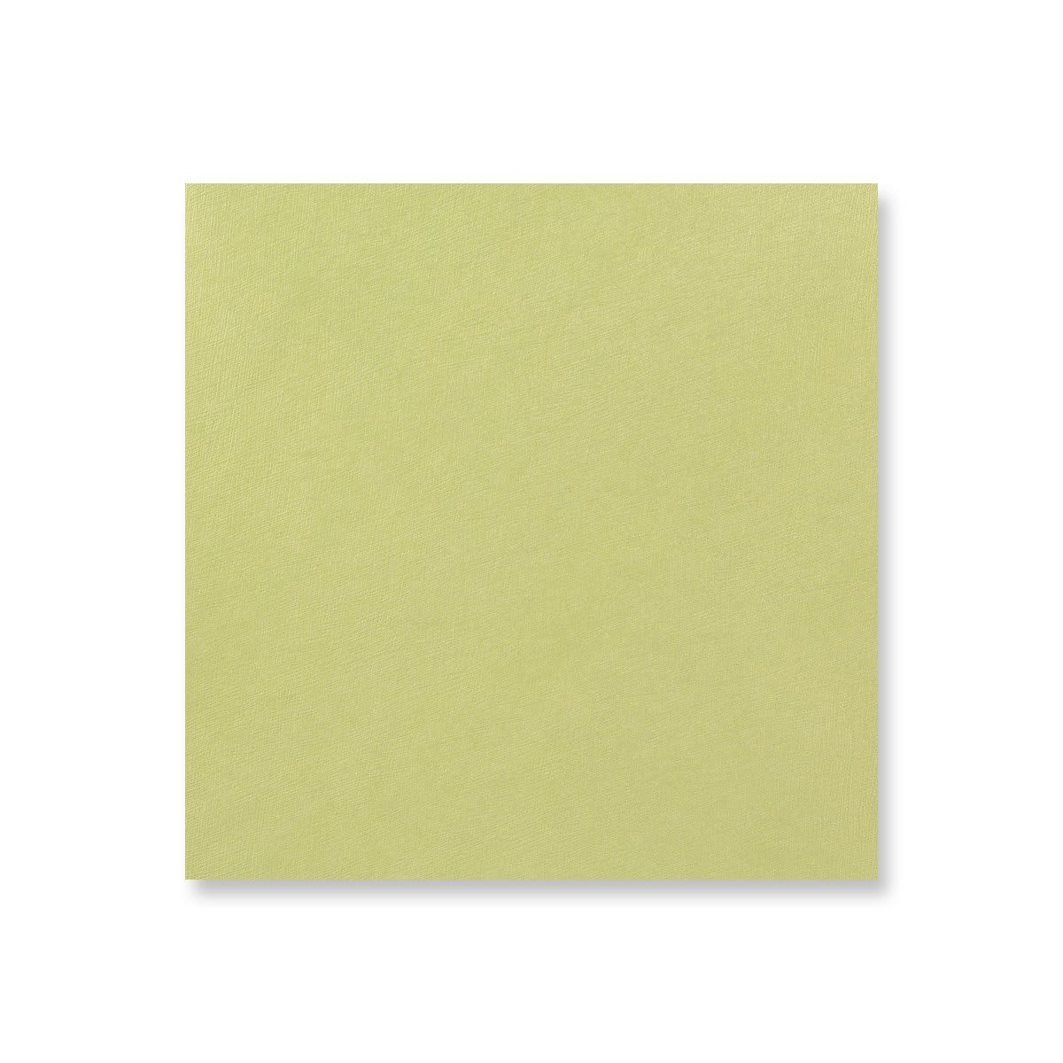 145x145mm Soie texturée vert haricot 120g/m² Pochettes Enveloppes
