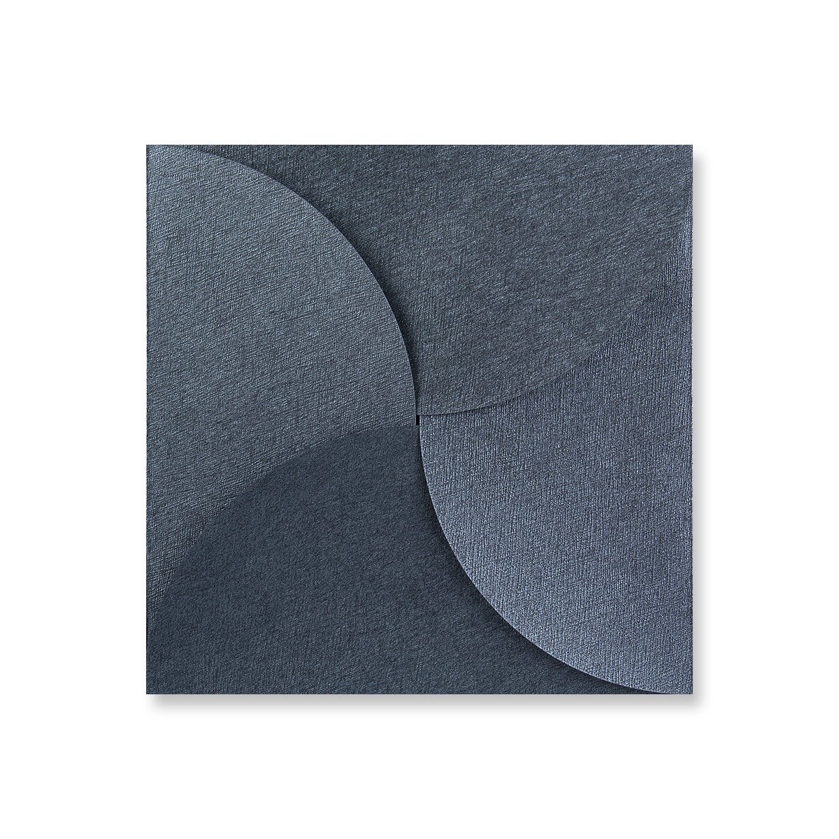 145x145mm Soie texturée gris moyen 120g/m² Pochettes