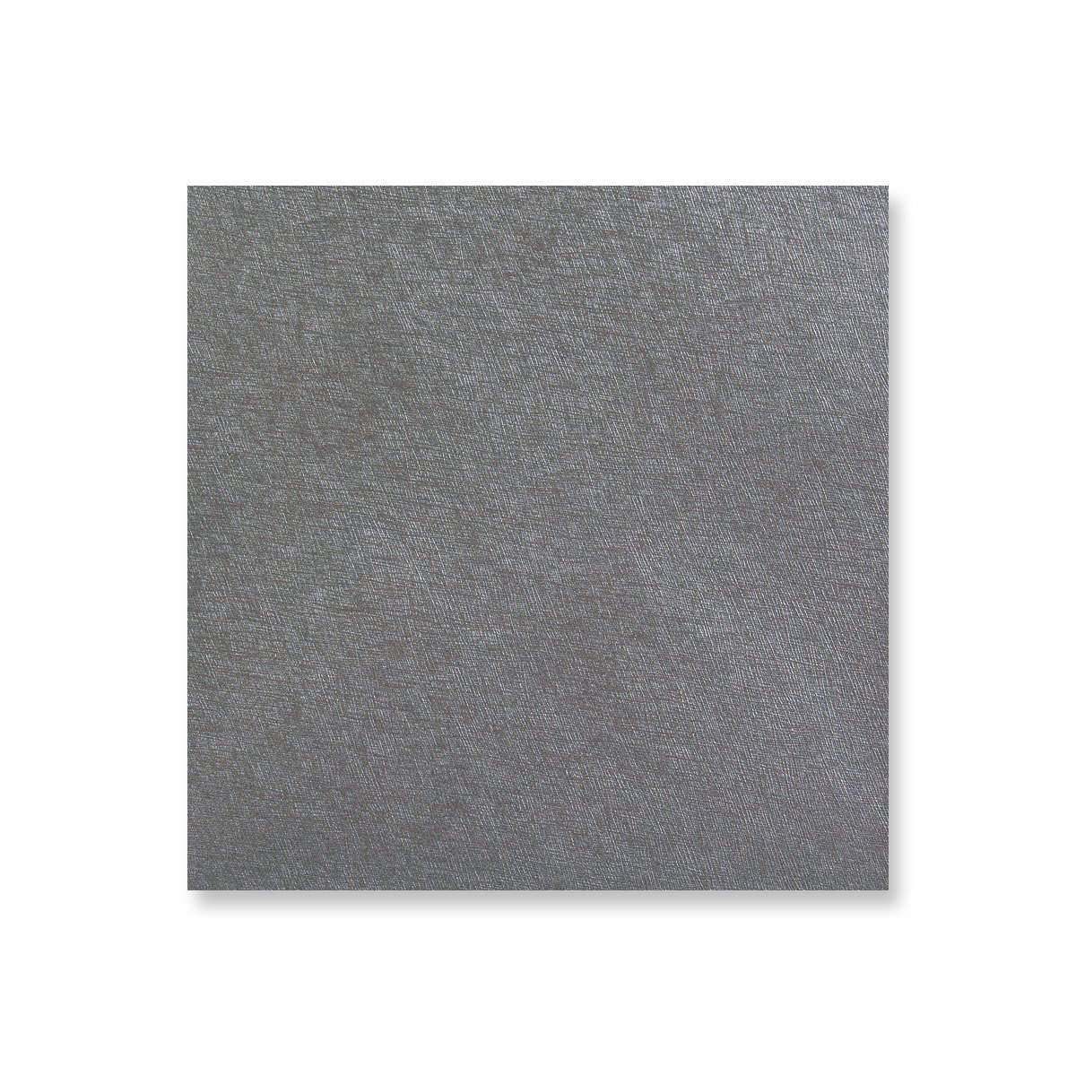 145x145mm Soie texturée argentée 120gsm Pochettes Enveloppes