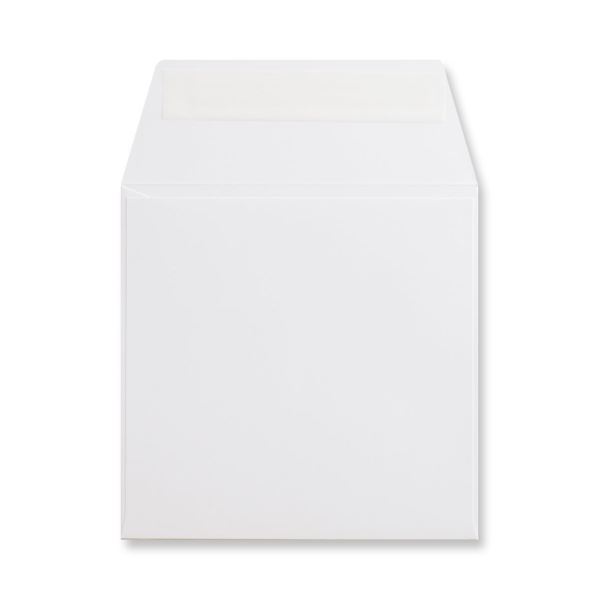 125x125mm White Square Post Marque Lightweight 180gsm Peel & Seal Envelopes