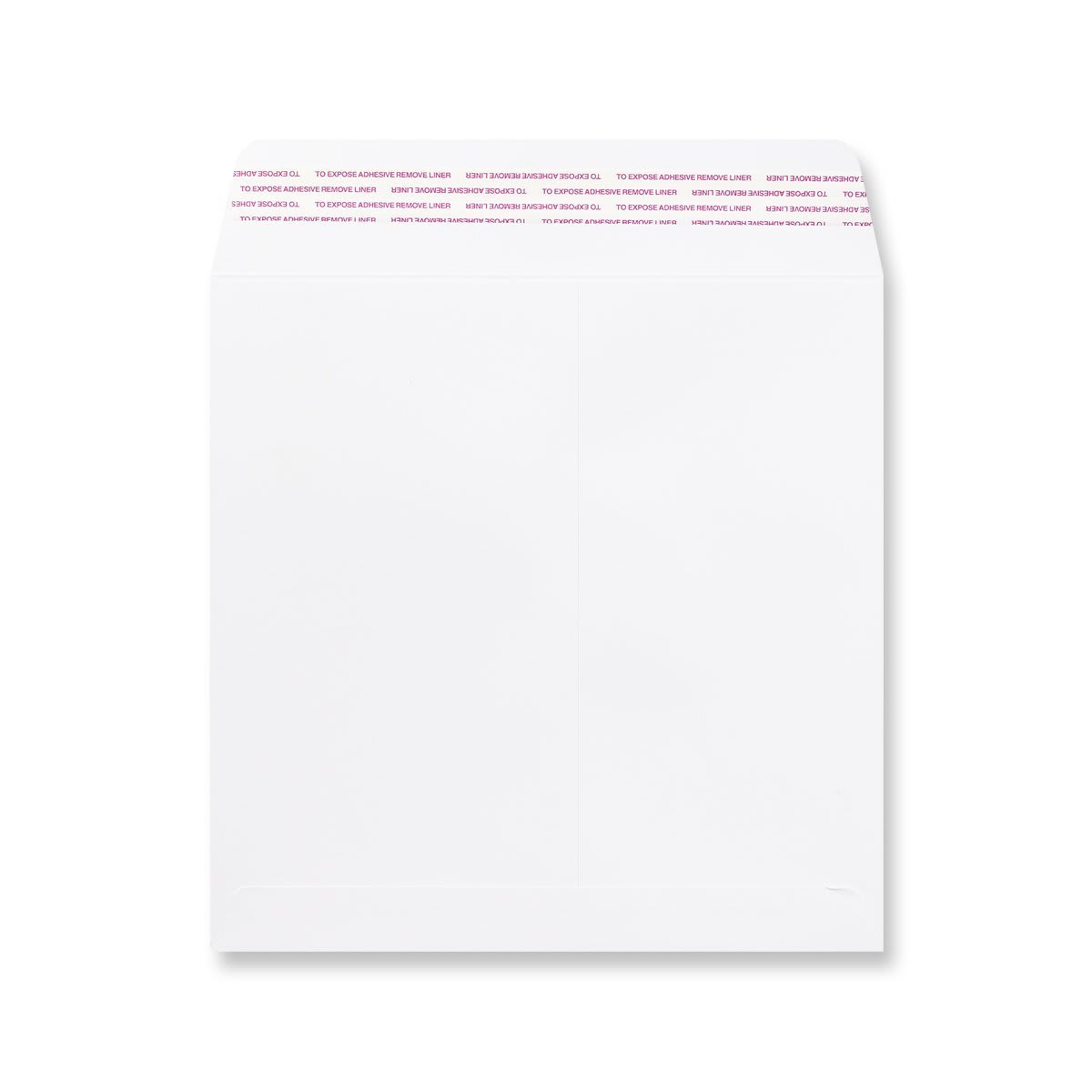 White 220mm Square Premium Window Peel and Seal Envelopes 180gsm