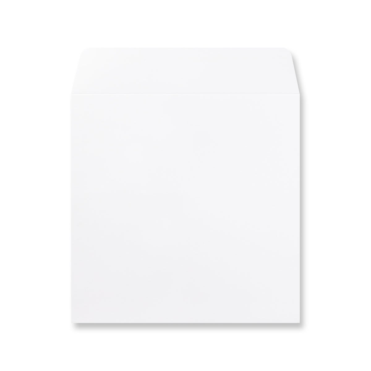 Enveloppes blanches carrées de 220 mm à peler et à sceller de qualité supérieure 180 g/m²