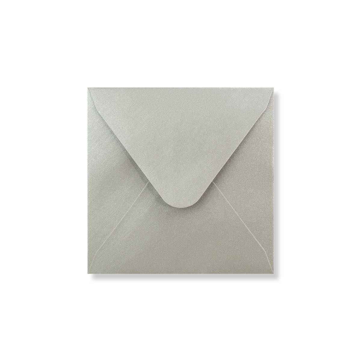 Enveloppes en argent 120x120 nacrées gommées 120 g/m²