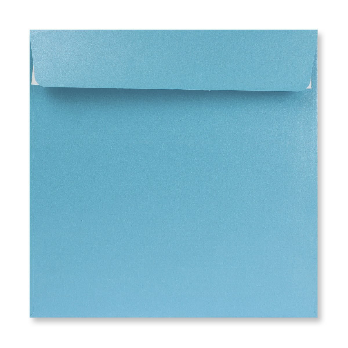 170x170mm Baby Blue Pearlescent Peel & Seal 120gsm Envelopes