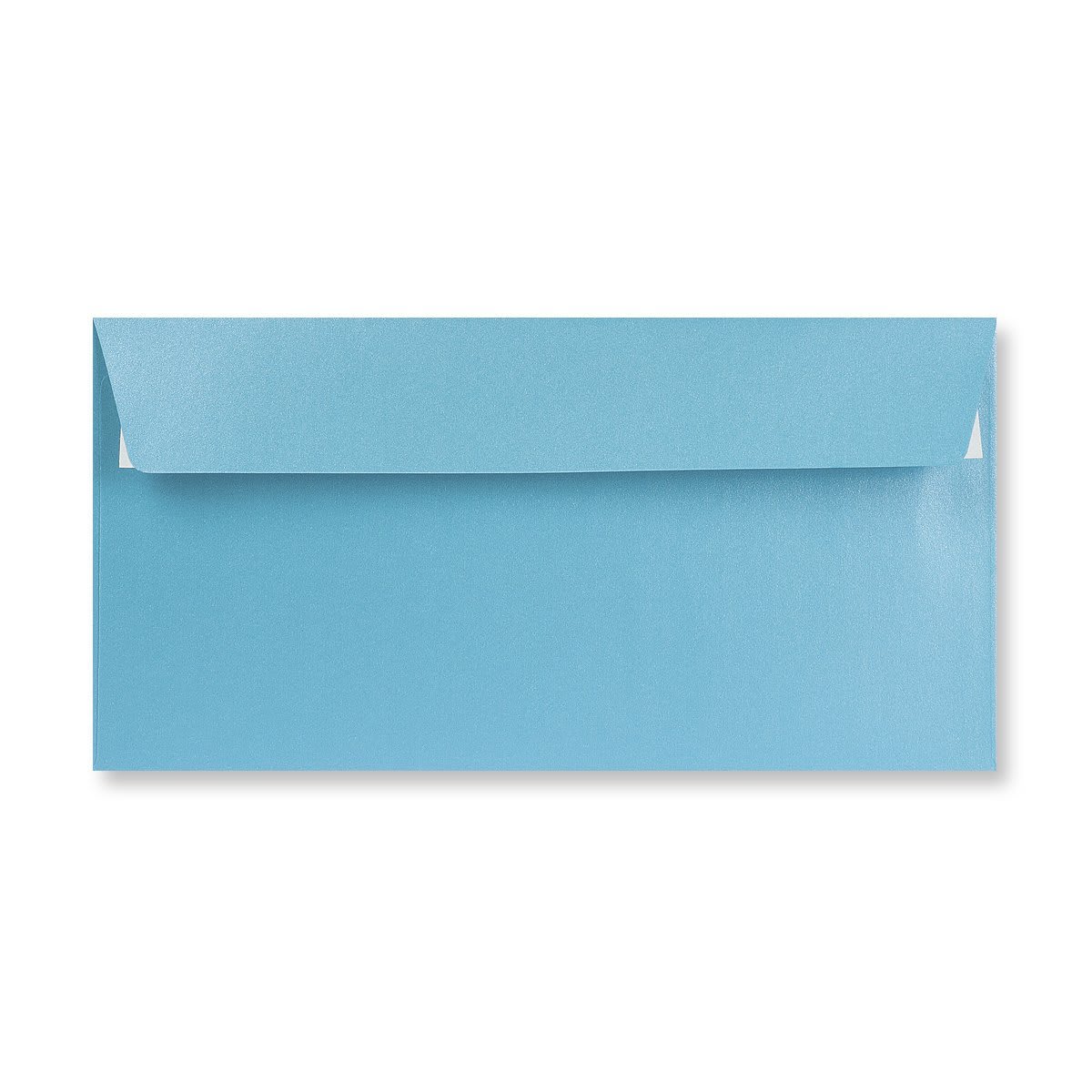 110x220 Baby Blue Pearlescent Peel & Seal 120 Gsm Envelopes