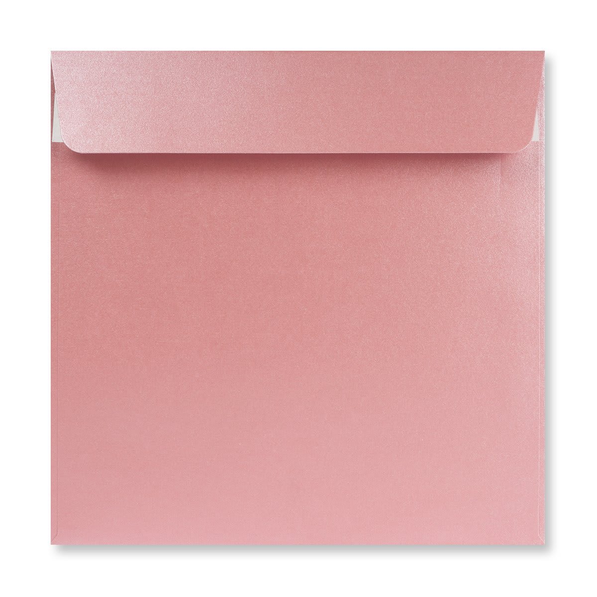 170x170mm Baby Pink Pearlescent Peel & Seal 120gsm Envelopes