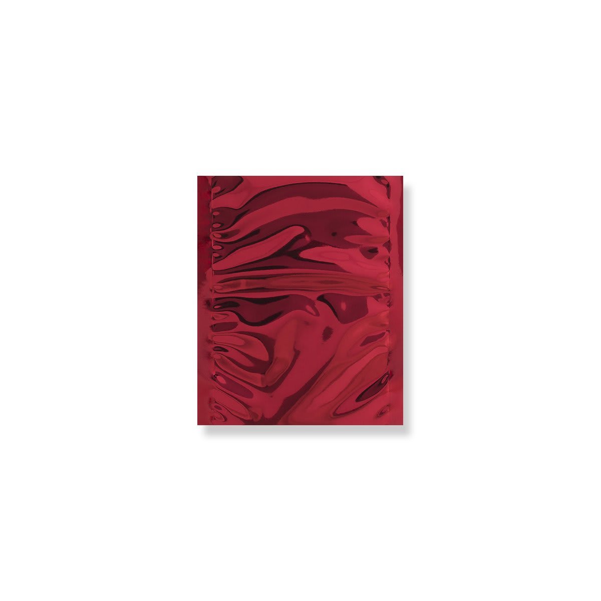 162 mm x 114 mm Sac en aluminium rouge Peel & Seal
