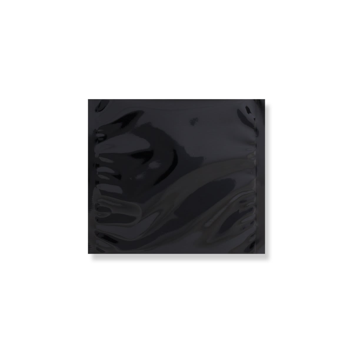 165 mm x 165 mm Borsa in alluminio nero P/S