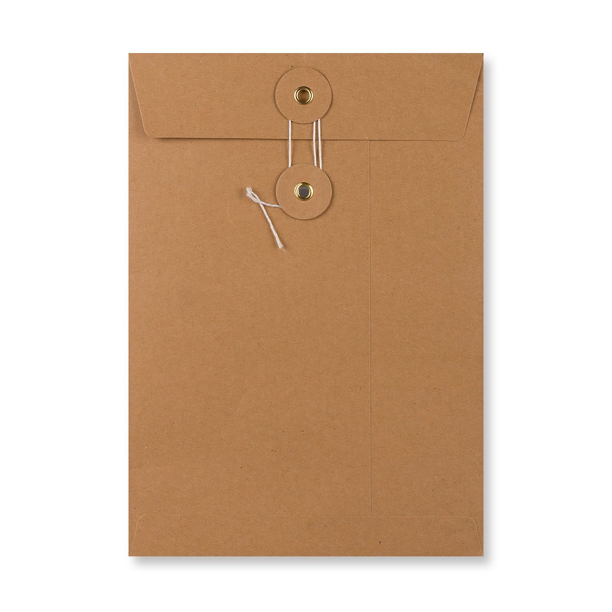 C5 Manilla String & Washer Full View Window Envelopes 229x162mm
