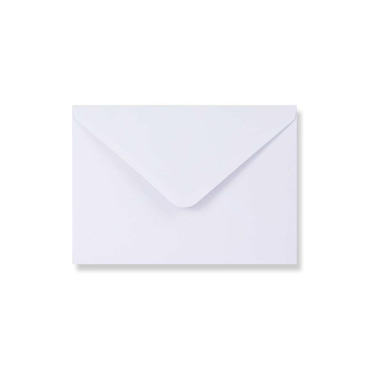 162x229 White Green-lined Wallet Gummed 120gsm Envelopes