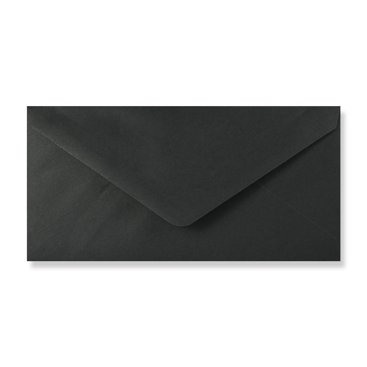 110x220 DL Black Green-lined Wallet Gummed 120gsm Envelopes