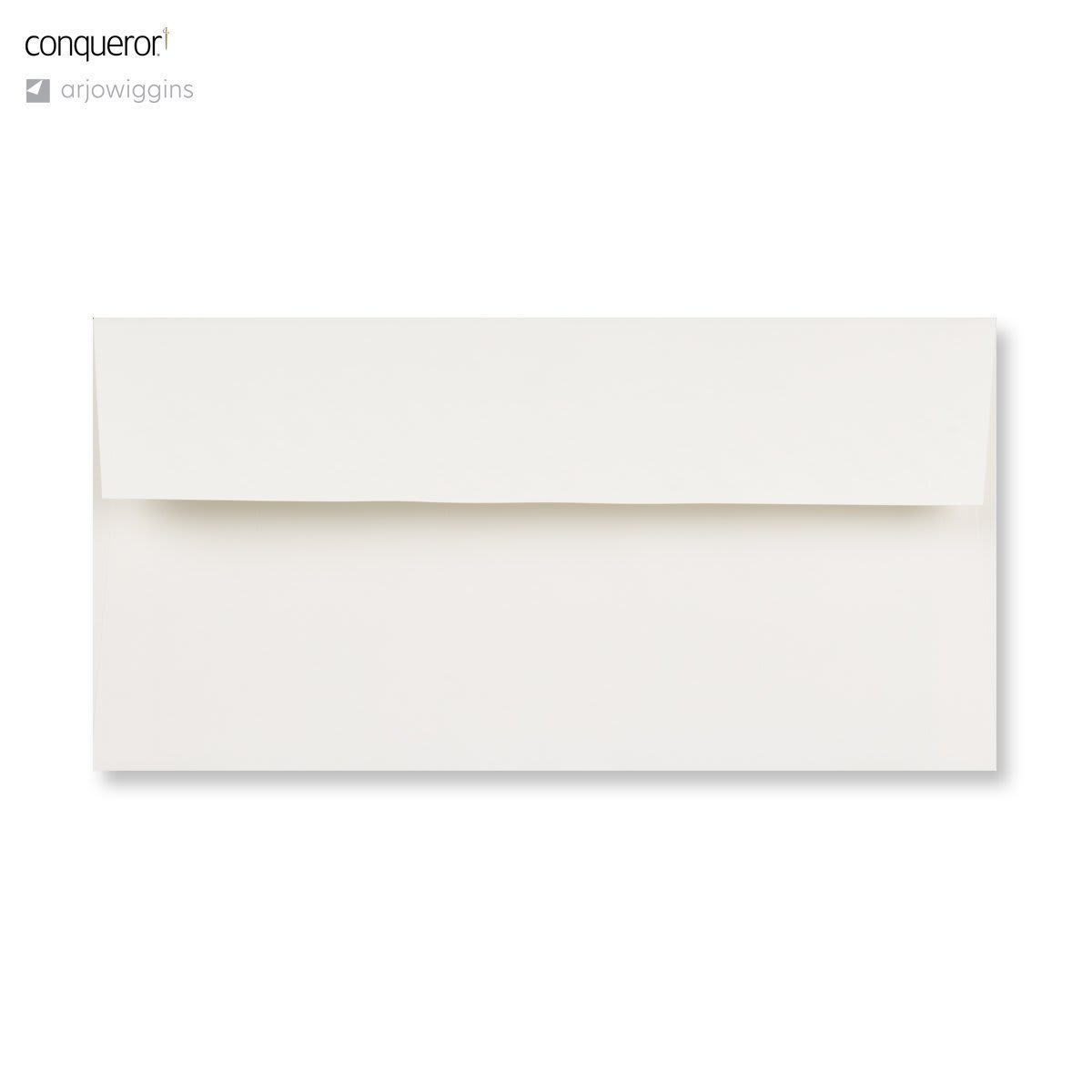 110x220 High White Conqueror Stonemarque DL Wallet Peel & Seal 120gsm Envelopes