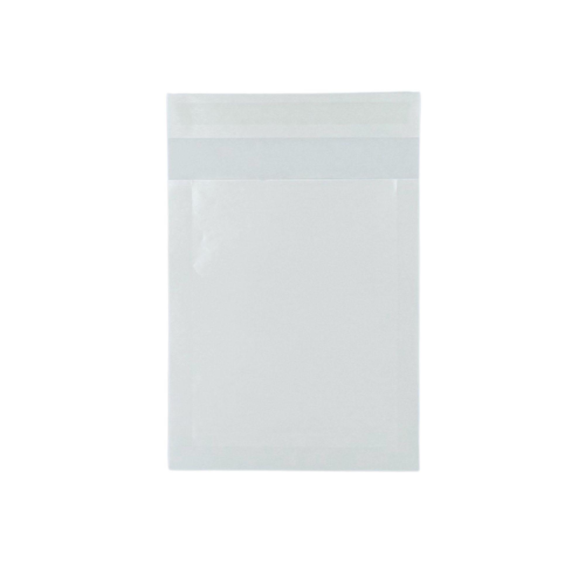 117 x 89mm Glassine Bags Peel & Seal 60gsm