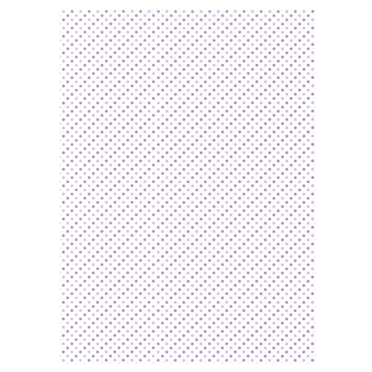 A4 LILAC PERF DOT CARD 300 GSM