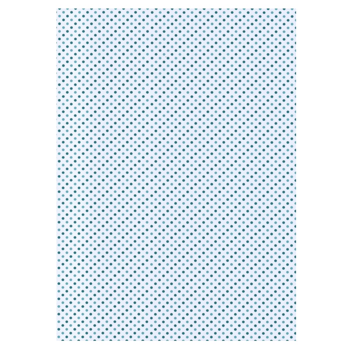 A4 TEAL PERF DOT CARD 300 GSM