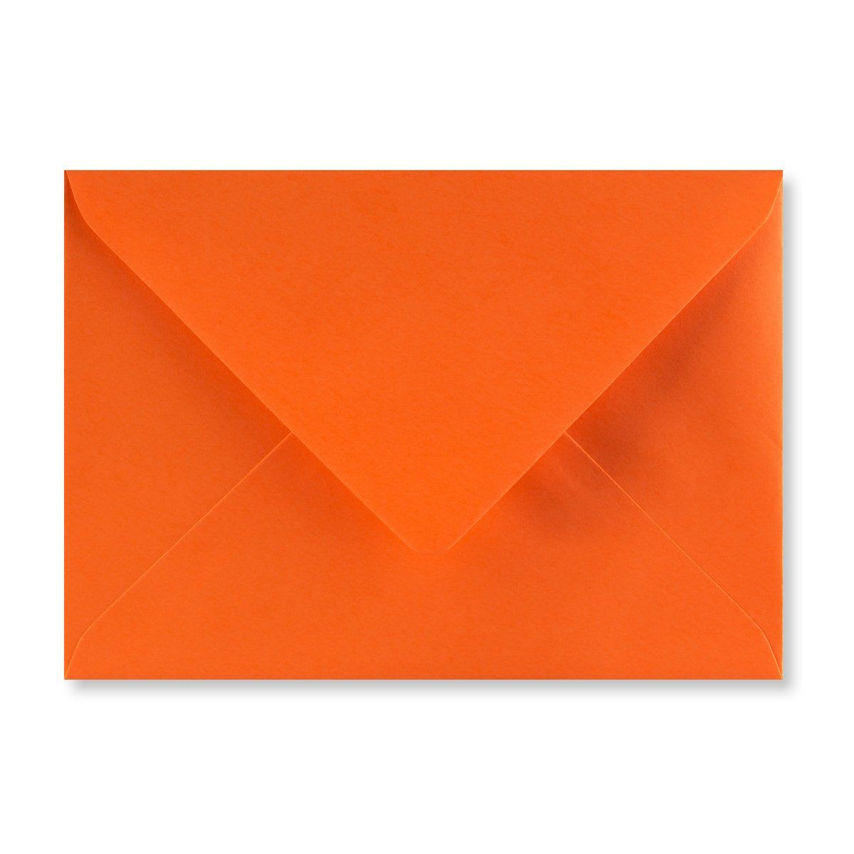 5.24 x 7.24 " Orange Envelopes 68lb