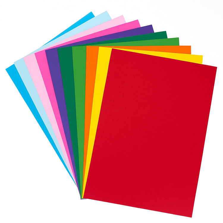 A4 Bright Coloured Paperstock 80gsm (Pack of 100)