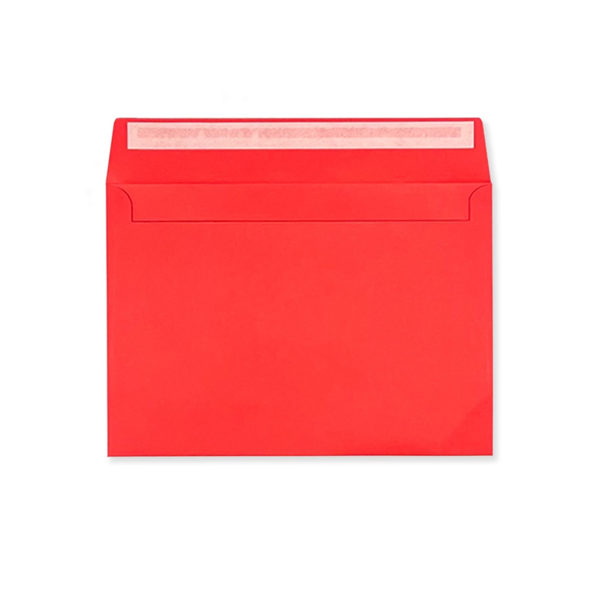 C6 Red Peel &amp; Seal Envelopes 120gsm