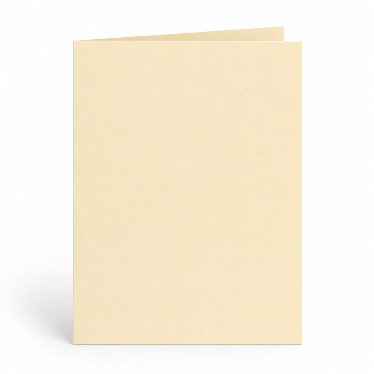 A5 Cream Single Folded Cardstock 300gsm