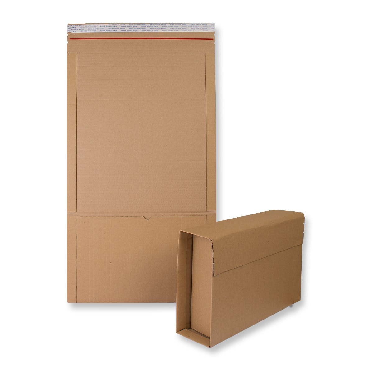 325x250+80mm Manilla Book Wrap Flute