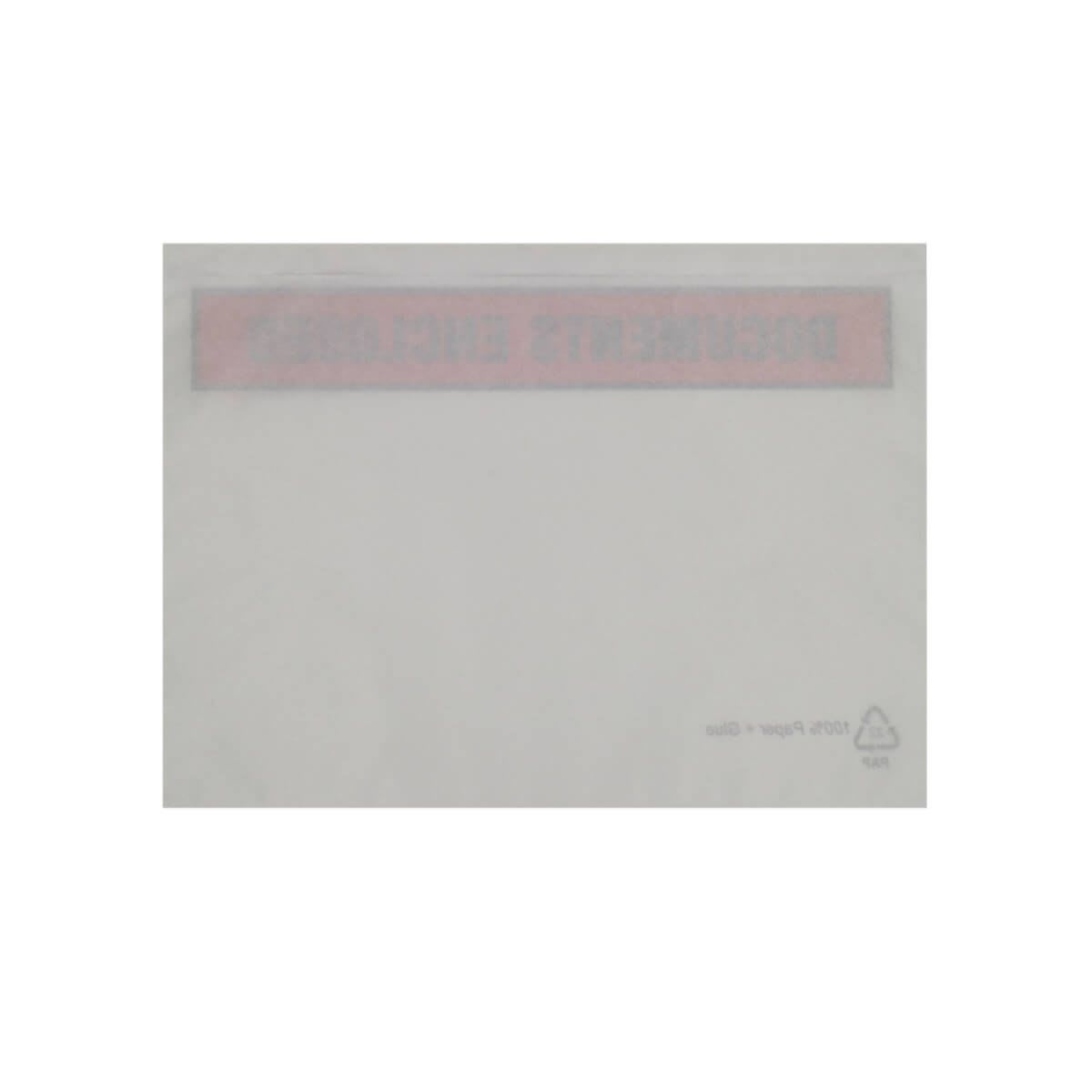 C4 Paper Documents Enclosed Printed Envelopes