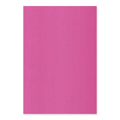 A3 PEARLESCENT FUCHSIA PINK CARD