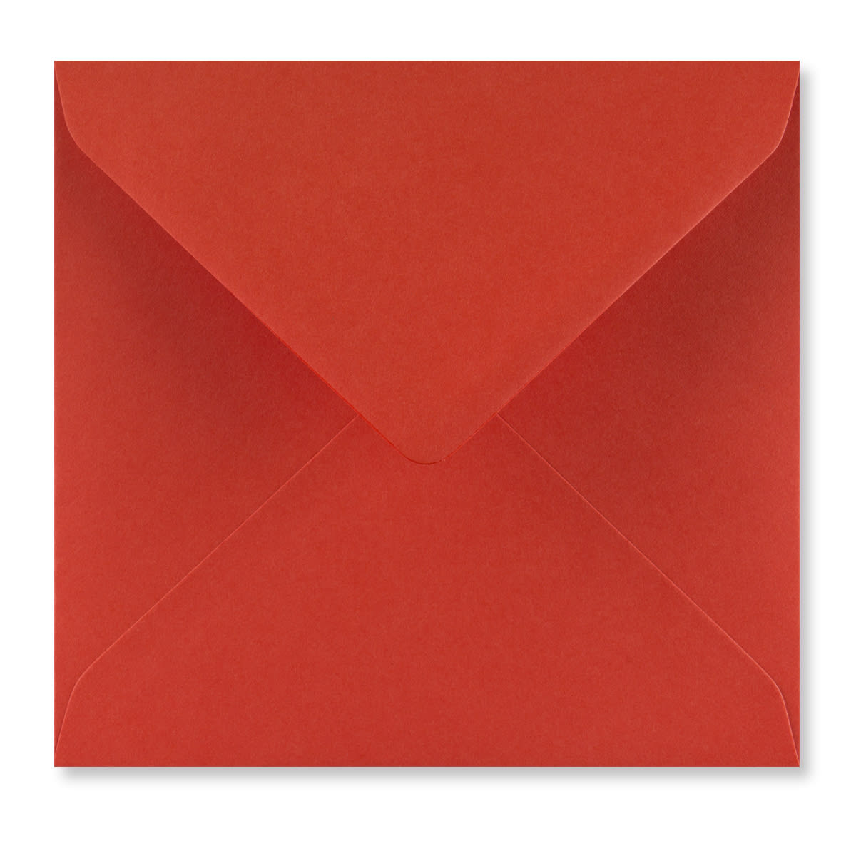 Poppy Red 130mm Square Envelopes 100gsm