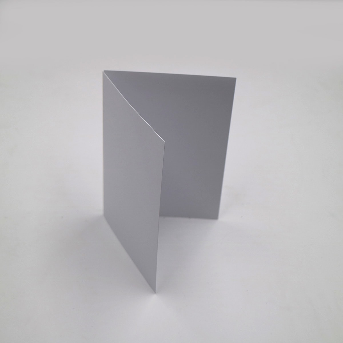 A5 White Galerieart Silk Single Fold Card Blanks 350gsm