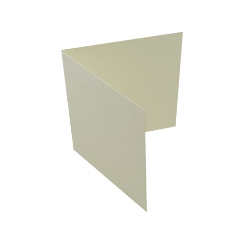 155mm square (145 x 145) Callisto Diamond Oyster 300 gsm Single Fold Card Blanks