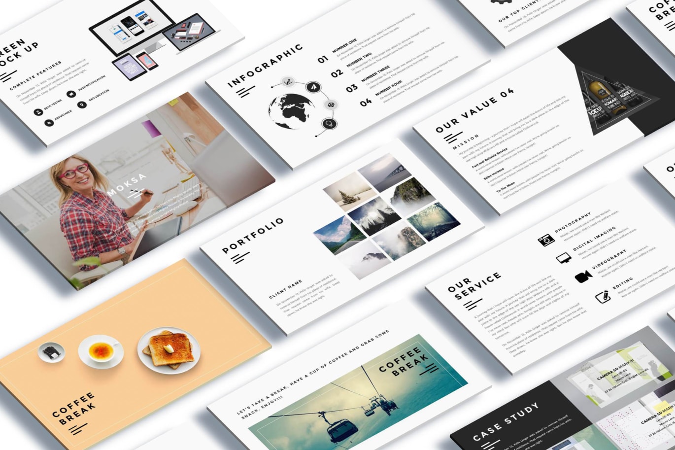 Moksa - Creative Agency Powerpoint Presentation by ...