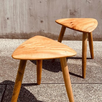 三腳椅 Triangle Stool, 2020 - Lafin Sawmah