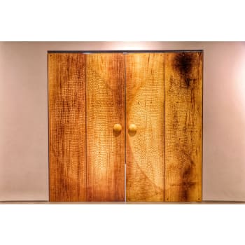 池上榖倉美術館 Door, 2017 - Lafin Sawmah