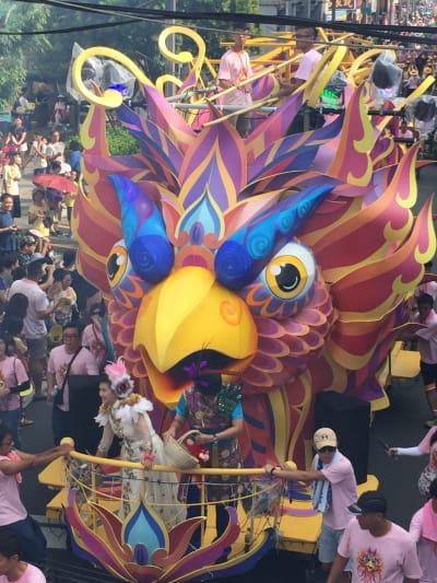 2017 羅東藝穗節—主花車「獨領鳳騷」