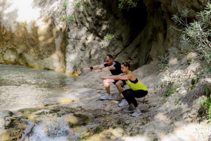 Retreat in Spartan warrior spirit, 25m water well, spa and outdoor adventures.  Euphoria, Sparta, Greece