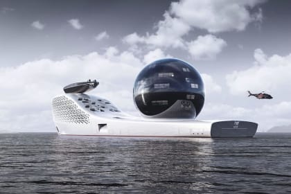 Dream superyacht, next-generation platform for state-of-the-art science at sea