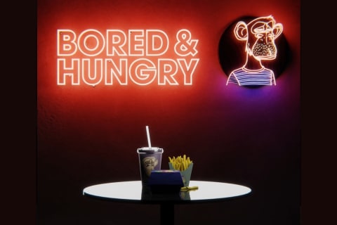 Bored & Hungry 全球首家可用加密幣購物，Bored Ape NFT主題餐廳快閃電店於美國開幕