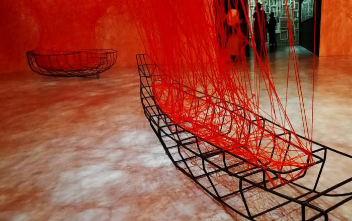 顫動的靈魂 The Soul Trembles— 塩田千春 Chiharu Shiota, Taipei