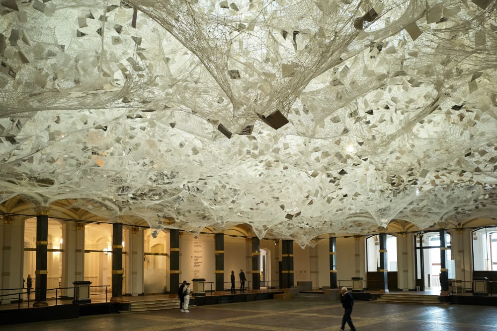 顫動的靈魂 The Soul Trembles— 塩田千春 Chiharu Shiota, Taipei(圖15)