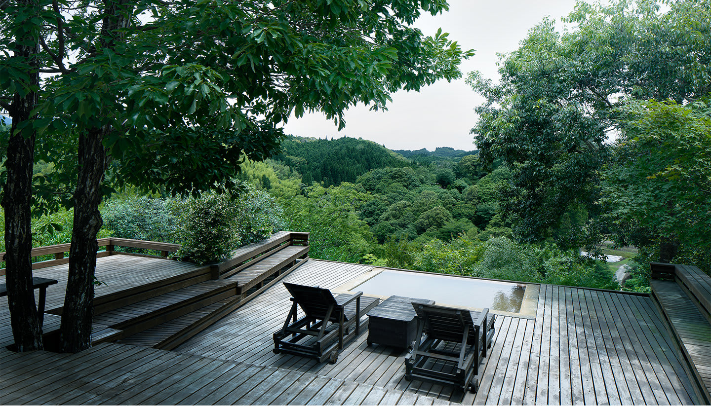 Tranquility reigns, open air baths and spas soothe the body, and the spectacular view over Mount Kirishima calms the spirit. TENKU no Mori(圖7)