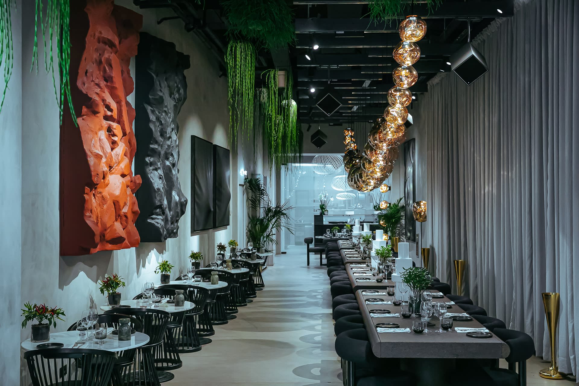 Experimental space with theatrical backdrop to experience gourmet gastronomy and Tom Dixon designs(圖1)