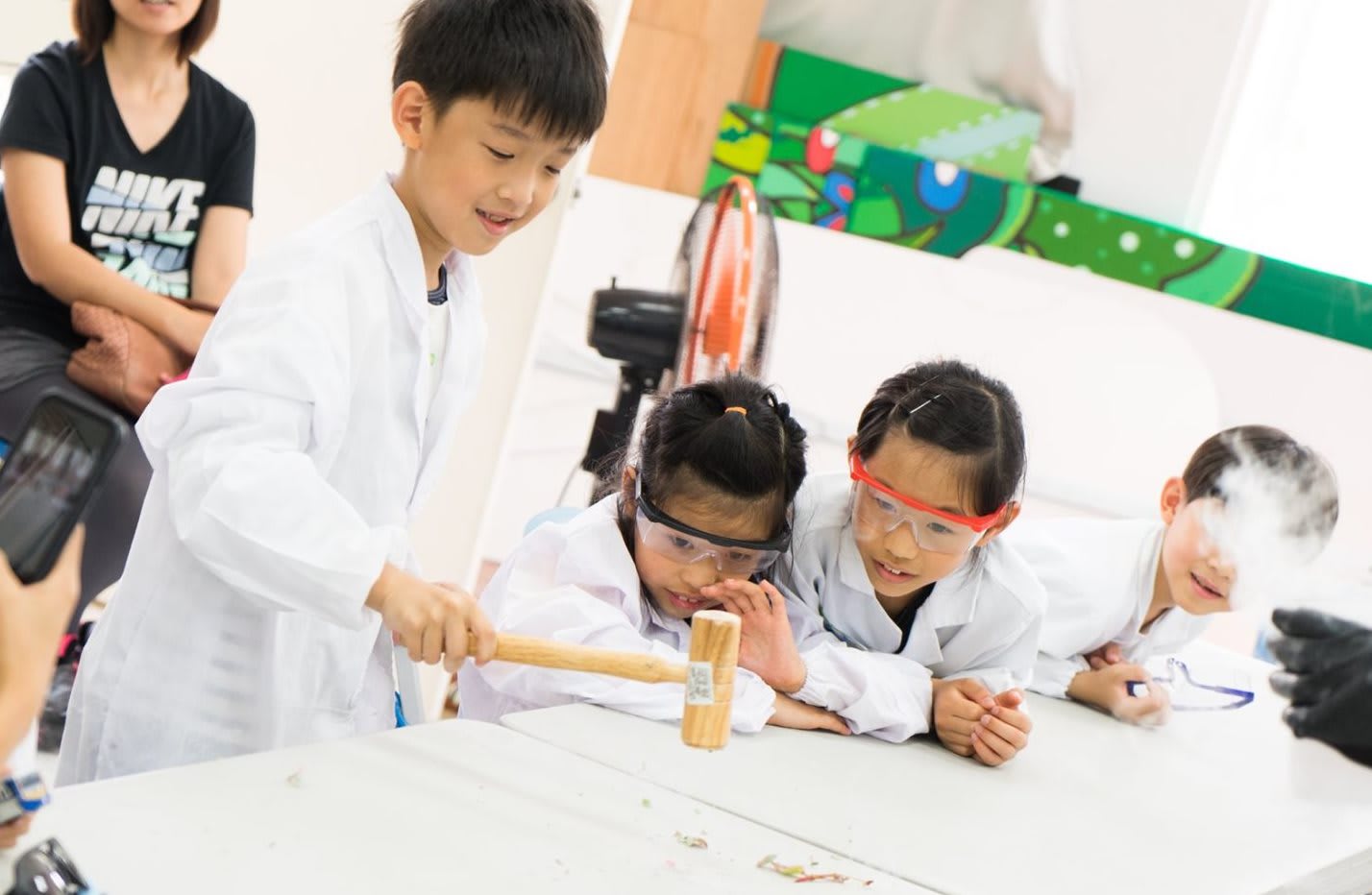 STEAM summer camp, acclimate pre-schoolers into primary school like human exploration into outer space, encouraging courage, adventure, independence and thirst for learning(圖10)